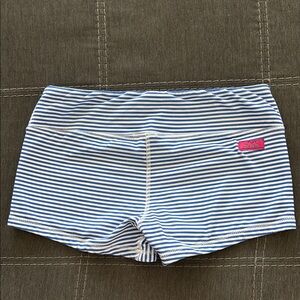 Fleo Jackie 585 OG Blue and White Striped Shorts